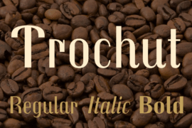 Trochut Font Family