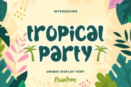 Tropical Party Demo Font