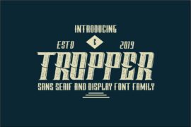 Tropper Font Family