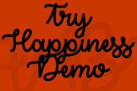 Try Happiness Demo Font
