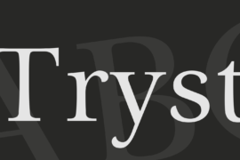 Tryst Font