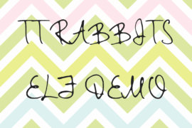 TT Rabbits Elf DEMO Font