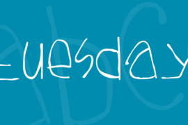 Tuesday Font
