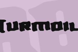 Turmoil Font