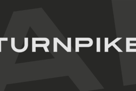 Turnpike Font