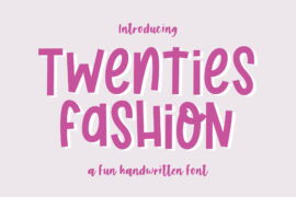 TwentiesFashion_PERSONALUSE Font