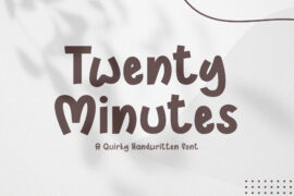 Twenty Minutes Font