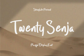Twenty Senja Font
