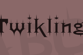 Twikling Font