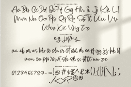 Twilight Stroke Font