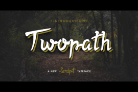 Twopath Font Family