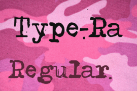 Type-Ra Font