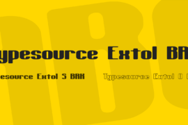 Typesource Extol BRK Font Family