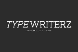 Typewriterz Demo Font Family