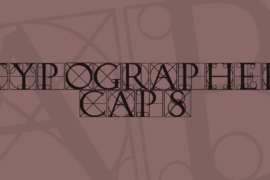 Typographer Caps Font
