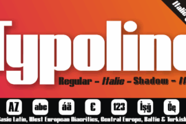 Typoline Font Family