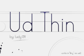 Ud Font