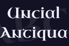 Uncial Antiqua Font