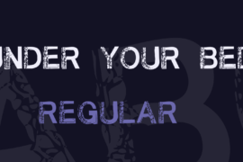 Under Your Bed Font
