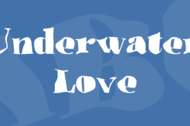 Underwater Love Font