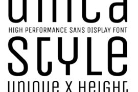 Unica One Font