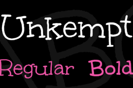 Unkempt Font Family