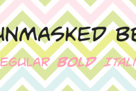Unmasked BB Font Family