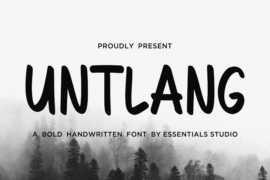 Untlang Font
