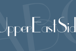 UpperEastSide Font