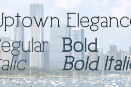 Uptown Elegance Font Family