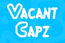 Vacant Capz Font
