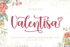 Valentisa – Personal Use Font