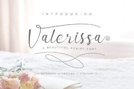 Valerissa Personal Use Font
