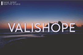 Valishope Font