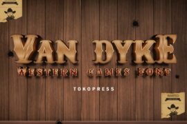 VAN DYKE Font