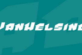 VanHelsing Font