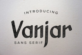 Vanjar Font