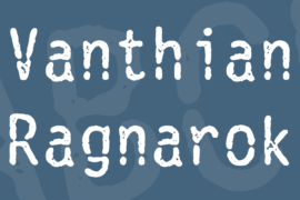 Vanthian Ragnarok Font