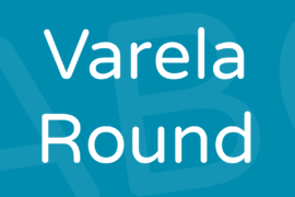 Varela Round Font