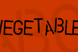 Vegetable Font