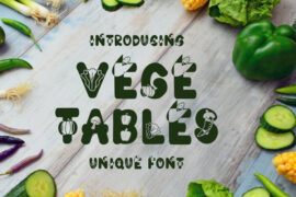 VEGETABLES Font