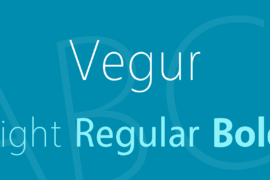 Vegur Font Family