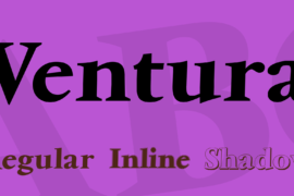 Ventura Font Family