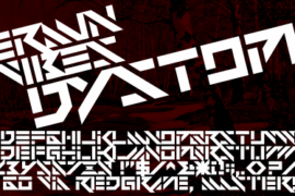 Vermin Vibes Dystopia Font