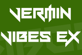 Vermin Vibes eX Font
