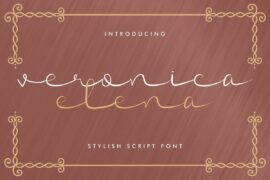 Veronica Elena Demo Font