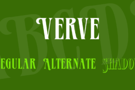 Verve Font Family