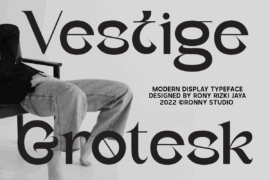 Vestige Grotesk Font
