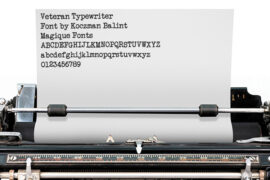 Veteran Typewriter Font