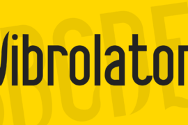 Vibrolator Font